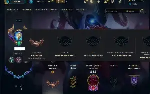 Bronze 2 com TODOS os champs e 105 Skins