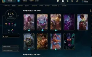 Conta de lol Mestre Nvl 400+ e Bônus