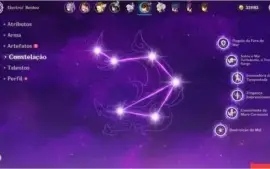 Keqing + Klee + Venti + Qiqi + Zhongli + Arma 5* - Rank 55