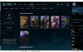 CONTA DE LOL PLAT3