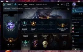 CONTA DE LOL PLAT3
