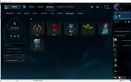 CONTA DE LOL PLAT3