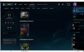 CONTA DE LOL PLAT3