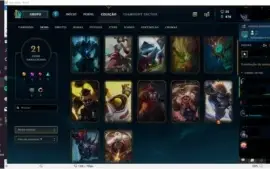 CONTA DE LOL PLAT3