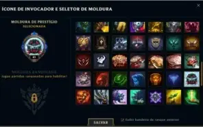 Conta C/ Skins ultimate / 42 skins / icones