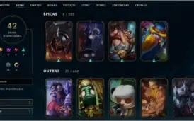 Conta C/ Skins ultimate / 42 skins / icones