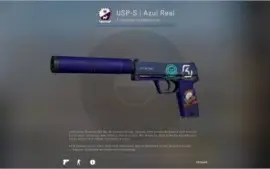 Skins de CSGO AK PILOTO NEON +M4A1 DIZIMADORA+USP AZUL REAL
