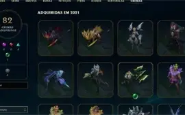 Conta D1 287 Skins, 4100 de RP