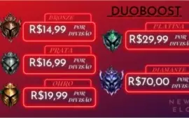 New elo - Elo job/Duo boost barato.