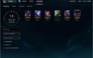 CONTA LVL 11, COM 4 CHAVE E VARIAS ESSÊNCIAS.