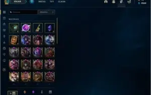 Conta de lol desde 2013, todos os champs,  top 40 fiora br.