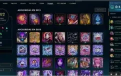 Conta de lol desde 2013, todos os champs,  top 40 fiora br.