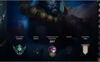 Conta de lol desde 2013, todos os champs,  top 40 fiora br.