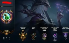 CONTA DE LOL PERFEITA PARA MAIN ADC, M7 E SKIN COM QUASE TDS