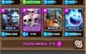 CONTA ARENA LENDARIA + 4 CARTAS LENDARIAS