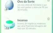 CONTA POKEMON GO