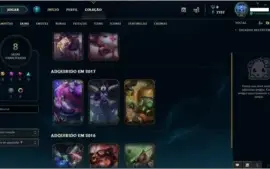 Conta LOL Borda de Diamante