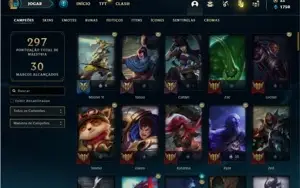Conta Bronze 1 com 94 Champs e 85 Skins