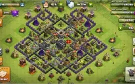 CONTA CV 9 FULL + GEMAS + TROCA DE NOME DA VILA