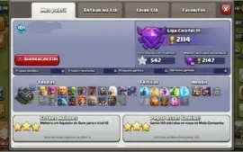 CONTA CV 9 FULL + GEMAS + TROCA DE NOME DA VILA