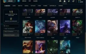 Conta ouro 1 barata com 2 skins e 24 champs