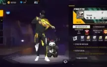 Vendo conta de free fire lv80