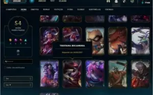 CONTA LOL 150 CHAMPS+ 60 SKINS COM EMAIL ORIGINAL