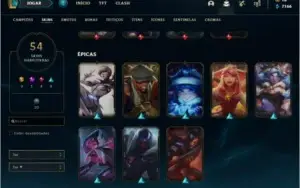CONTA LOL 150 CHAMPS+ 60 SKINS COM EMAIL ORIGINAL