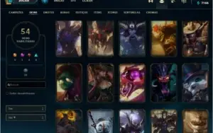 CONTA LOL 150 CHAMPS+ 60 SKINS COM EMAIL ORIGINAL