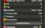 Cra / LVL: 200 / Com SET INT / AGI / BRUTAS