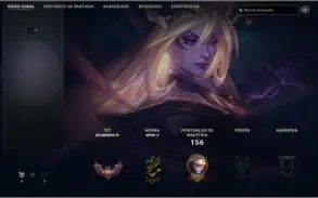 Conta Lvl 72 com varias skins de adc!!!!