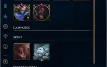 Conta Lvl 72 com varias skins de adc!!!!