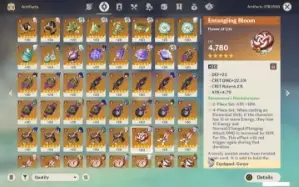 Ar 60 C/ 32Xt5⭐ Childe+Bis Ayaka+Bis Ayato+Bis Ganyu+Bis