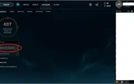 Conta League of Legends com 185 Skins