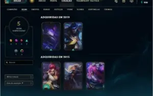 Conta LoL Diamond IV ~ Diamante 4