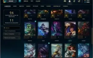 Conta prata 3 com 4 Skins e 32 Champs + 1000 RP