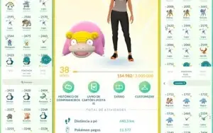 Conta Pokemon Go Nível 38