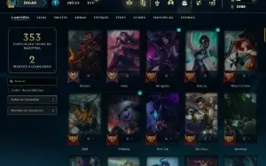 Fullacesso - Conta De 2015 - 91 Skins - Level 169 - 109 Camp