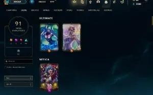 Fullacesso - Conta De 2015 - 91 Skins - Level 169 - 109 Camp