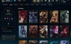 Fullacesso - Conta De 2015 - 91 Skins - Level 169 - 109 Camp