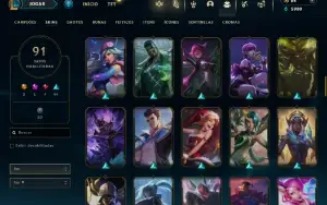Fullacesso - Conta De 2015 - 91 Skins - Level 169 - 109 Camp