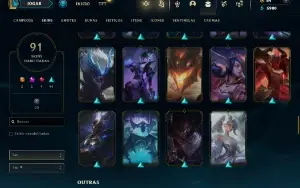 Fullacesso - Conta De 2015 - 91 Skins - Level 169 - 109 Camp