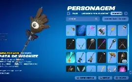 Conta Fortnite Rara Star Wars, Naruto, FNCS Axe Aceito Propo