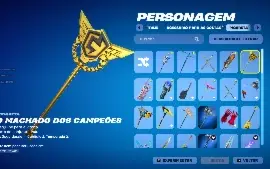 Conta Fortnite Rara Star Wars, Naruto, FNCS Axe Aceito Propo