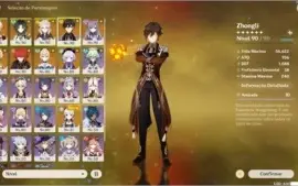AR56 AYAKA+KAZUHA+XIAO+ZHONGLI+ALBEDO+DILUC+KEQING+QIQI+JEAN