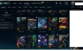 CONTA LOL PLATINA 2