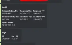 Recuperação E Dados De Acc Lol