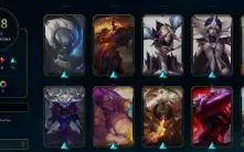 melhor preço, Conta lol com lindas skins.