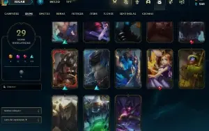 Conjunto de contas LoL - Full Acesso