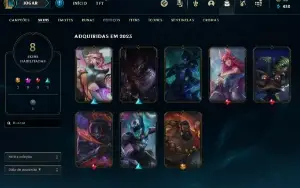 Conjunto de contas LoL - Full Acesso